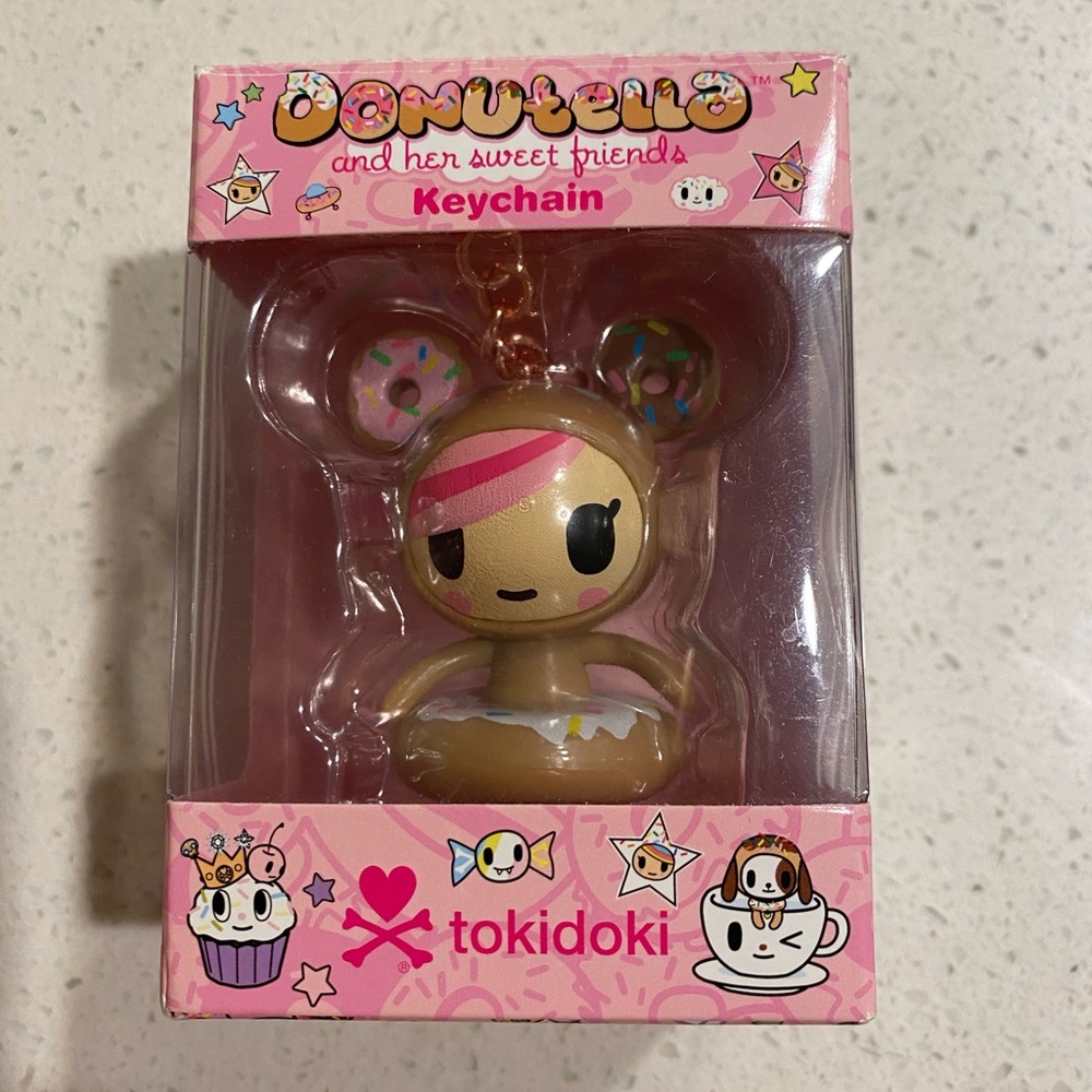 Donutella keychain